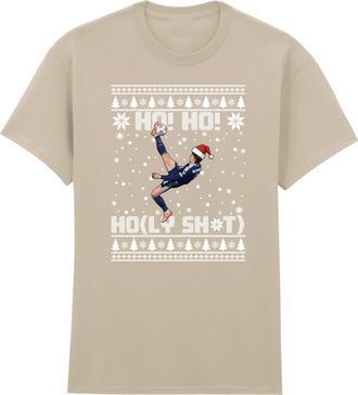 Generic Scotland Football Christmas T-Shirt, Well be Coming 2026 Xmas Shirt, Scottish World Cup 26 Shirt, Unisex Tee Top(Sand, XL)