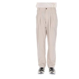 Isabel Marant Heren, Broeken, Beige, Maat: W42 Katoen