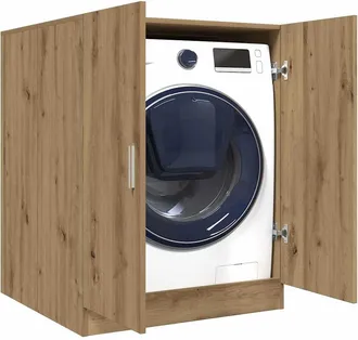 vidaXL Mobile Per Lavatrice Rovere Artigianale 70,5x71,5x91,5 Cm - Vidaxl