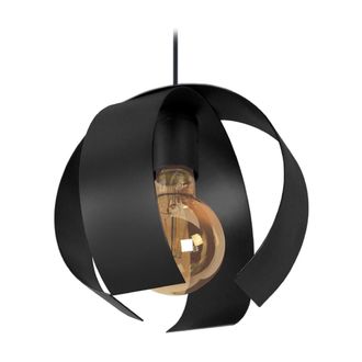 Tosel Suspensi&oacute;n metal Alt.77cm negro ;Pantalla: negro