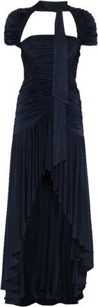 Siedres Roxy Cut-out Ruched Asymmetric Dress
