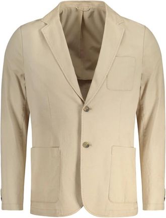 Guess Blazers, male, Beige, M, Clothing