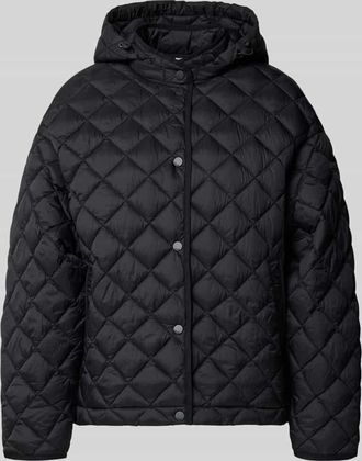 Cinque Regular Fit Steppjacke mit Kapuze Modell Phil in Black, Gr&ouml;&szlig;e 34