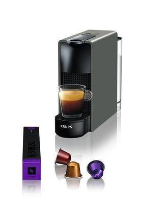 Krups Nespresso Essenza Mini Gris Intense M&aacute;quina De Caf&eacute;