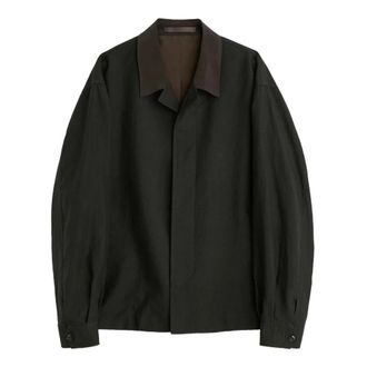 Our Legacy Light Jackets, male, Black, Size: M Pack Blazer