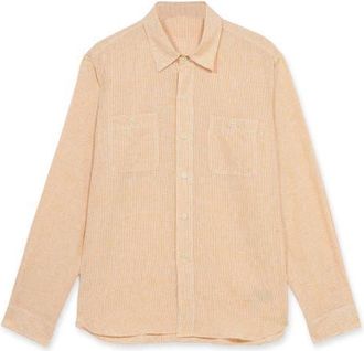 Fortela Work Cotton Shirt in Yellow at Nordstrom, Size X-Large Eu