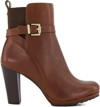 Dune London Orielle Leather Ankle Boots