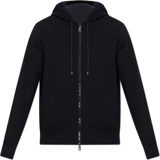 Paul Smith The Hoodie - Heren - Vesten met rits - Blauw - 2XL - Leer - Hoodies & sweatvesten