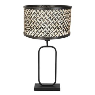 Steinhauer L&aacute;mpara De Mesa - Negro - Stang - Bamb&uacute; Metal - L&aacute;mpara De Noche