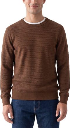 Raffi Textured Crewneck Sweater