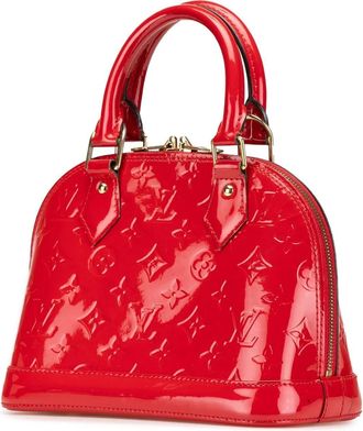 Louis Vuitton Hobo Bags - 2015 Monogram Vernis Alma BB - Gr. unisize - in Rot - für Damen