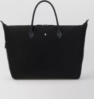 Montblanc canvas weekender 43 travel tote bag