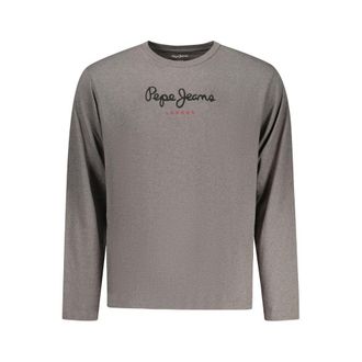 Pepe Jeans London Grigio Katoenen Heren T-Shirt