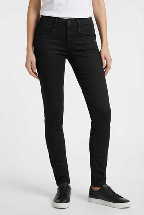 Gang Skinny-fit-Jeans GANG 94MEDINA, Damen, Gr. 26, N-Gr, prewashed, Denim/Jeans, Obermaterial: 59% Baumwolle, 36% Polyester, 5% Elasthan, skinny fit lang,