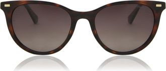 Polaroid PLD 4107/S Polarized 086/LA Womens Sunglasses Tortoiseshell Size 52