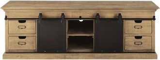 Maisons du monde Mueble de TV con 2 puertas correderas 170 cm