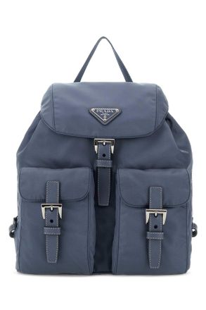 Prada Cerulean Blue Re Nylon Small Backpack