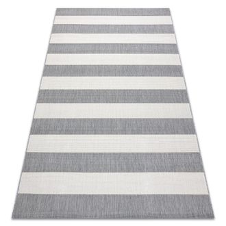 RugsX RugsX Flat Rug in Grey | Size: 160 cm x 230 cm
