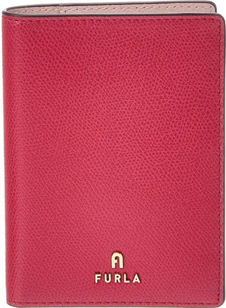 Furla Camelia Leather Passport Holder