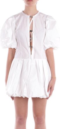 Pinko Buckled Pleated Mini Dress