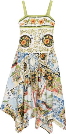 Farm Rio Abito Latin Trip - Verde