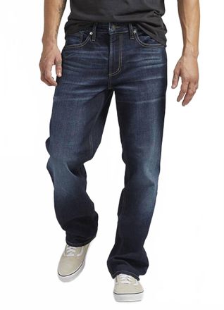 Silver Jeans Co Grayson Jeans In Dark Indigo Wash