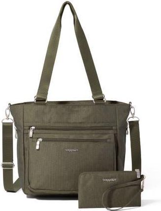Baggallini Modern Everyday Shopper Tote in Olive Heritage at Nordstrom