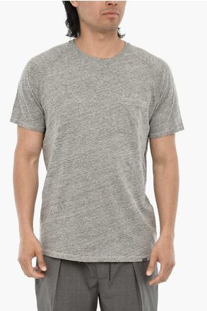 Woolrich Solid-Color Crewneck T-Shirt with Pocket size Xxl