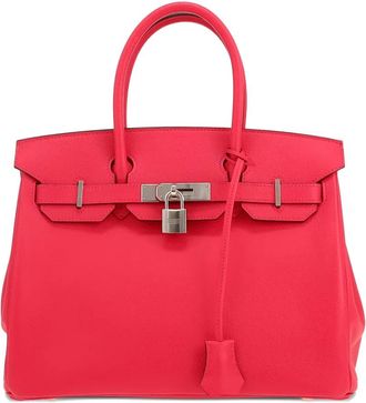 Hermès Borsa a mano Birkin 30 - Rosso
