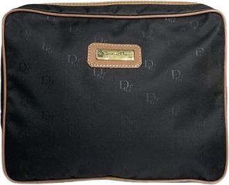 Dior Pre-owned Vintage Clutch - Dames - Vintage Accessoires - Zwart - ONE Size - Vintage
