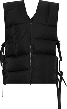 Kenzo logo-patch vest - women - Polyamide/Polyester - OS - Black