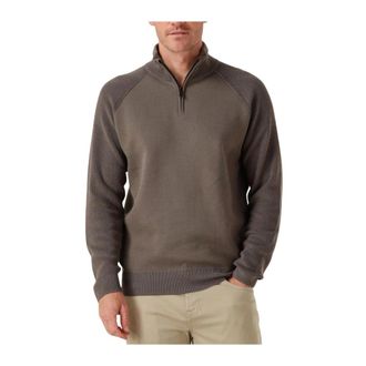 Genti Heren, Truien, Grijs, Maat: L Katoen