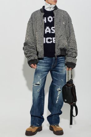 Dsquared2 Loose Twst Jeans, Mens, Navy Blue