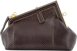 Fendi Fendi First Bag Python Small (Authentic Pre-Loved)