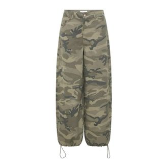 Ichi Pantaloni - - Trousers - Donna - Verde - XS