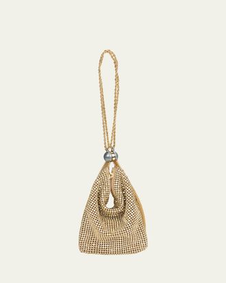 Cult Gaia Rue Embellished Wristlet