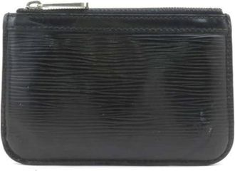 Louis Vuitton Pre-owned Epi Coin Case - Heren - Vintage Accessoires - Zwart - ONE Size - Leer - Vintage