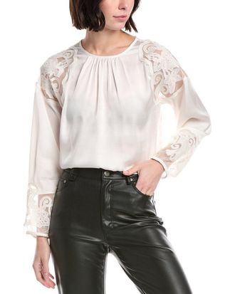 Vince Camuto Shirred Blouse