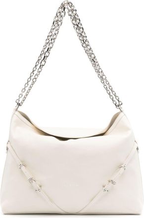 Givenchy medium Voyou leather shoulder bag - women - Calf Leather - OS - Neutrals