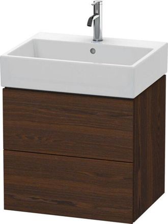 Duravit Duravit - Mueble Bajo Encimera L-cube, De Pared, 2 Cajones, 58,4 X