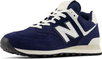 New Balance Unisex-Adult 574 V2 Sneaker, Navy/Sea Salt, 14.5 Women/13 Men