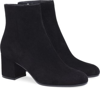 Generic Chunky Block Mid Heel Ankle Boots for Womens,Round Toe Side Zipper Dress Short Booties Stylish Fall Winter Comfortable Party Booties for Daily Office 