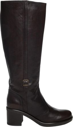 Nero Giardini Kronos Hoge Laarzen - Dames - Hoge Laarzen - Bruin - 38 EU - Leer - Schoenen