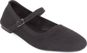 Elie Tahari Dubai Mary Jane Flat in Black at Nordstrom, Size 6.5