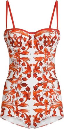 Dolce & Gabbana Mujer, Trajes de ba&ntilde;o, Naranja, Talla: S