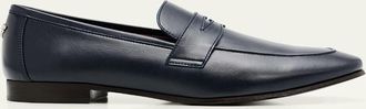 Bougeotte Leather Penny Loafers