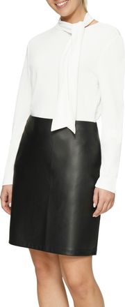 s.Oliver Langarmshirt S.OLIVER, Damen, Gr. 42, weiss (wei&szlig;), Obermaterial: 64% Modal, 36% Polyester, unifarben, regular fit taillenbedeckt, ohne Ausschnitt, Sh