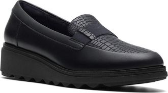Clarks Sharon Pace Leather Loafer