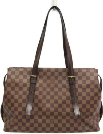 Louis Vuitton Pre-owned Tote Bags, female, Brown, Size: ONE SIZE Pre-owned Canvas louis-vuitton-bags