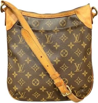 Louis Vuitton Pre-owned Shoulder Bags, female, Brown, Size: ONE SIZE Pre-owned Odeon PM Monogram Shoulder Bag